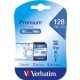  128GB SDXC Verbatim UHS-I Premium memóriakártya (44025) 