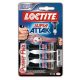  Henkel "Loctite Super Attak Mini Trio PowerFlex Gel" pillanatragasztó gél 3x1 g  (IHSAMT3 / 1995645) 