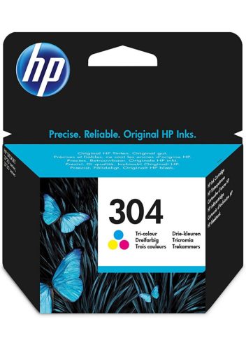  HP N9K05AE háromszínű tintapatron (304 ) 