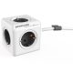  Allocacoc PowerCube Extended hálózati elosztó 1.5m fehér-szürke  (1300GY/DEEXPC) 