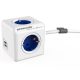  Allocacoc PowerCube Extended USB hálózati elosztó 1.5m fehér-kék  (1402BL/DEEUPC) 