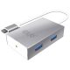  CLUB3D SenseVision 4 portos USB 3.0 C HUB (CSV-1541) 