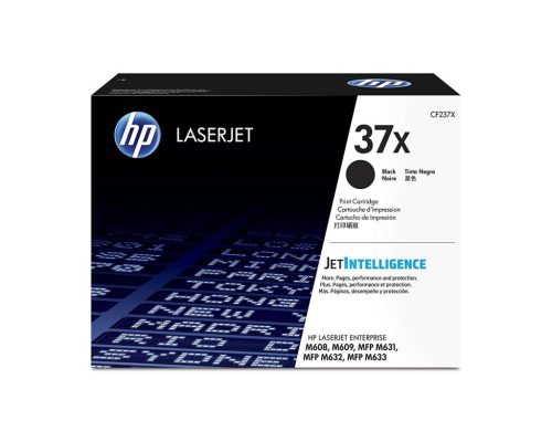  HP CF237X nagy kapacitású LaserJet tonerkazetta fekete (37X) 