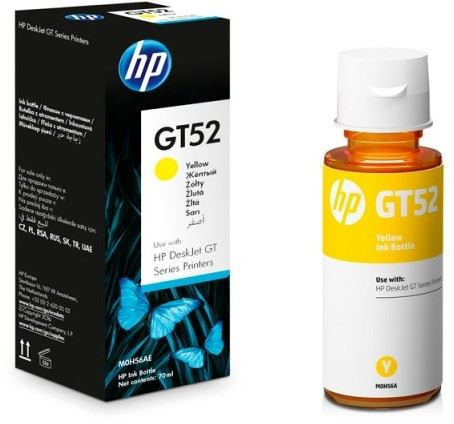  HP GT52 tinta-tartály sárga (M0H56AE) 