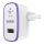  Belkin asztali töltő 2.1A fehér-lila (F8J052vfPUR) 