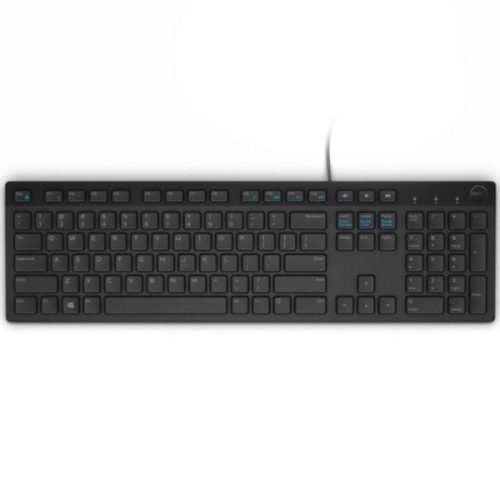  DELL KB216 multimedia billentyűzet fekete (580-ADGQ) 