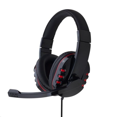 Gembird GHS-402 Gaming mikrofonos fejhallgató fényes fekete 