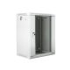  Lanberg 15U 19" fali rack szekrény 600x450mm szürke (WF01-6415-10S) 