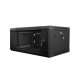  Lanberg 4U 19" fali rack szekrény 600x450mm fekete (WF01-6404-10B) 