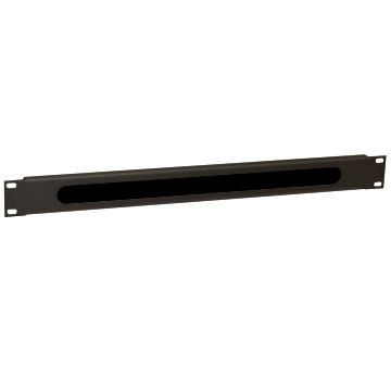  WP kábelrendező Rack szekrényhez kefés 1U 19" fekete (WPN-ACM-201-B) 