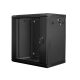  Lanberg 12U 19" fali rack szekrény 600x450mm fekete (WF01-6412-10B) 