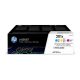  HP 201X 3 darabos nagy kapacitású LaserJet tonerkazetta ciánkék/bíbor/sárga  (CF253XM) 