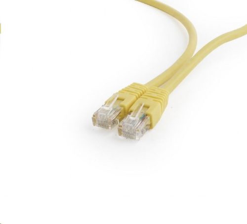  Gembird UTP CAT6 patch kábel 5m sárga  (PP6U-5M/Y) 