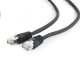  Gembird FTP CAT6A patch kábel 2m fekete (PP6A-LSZHCU-BK-2M) 