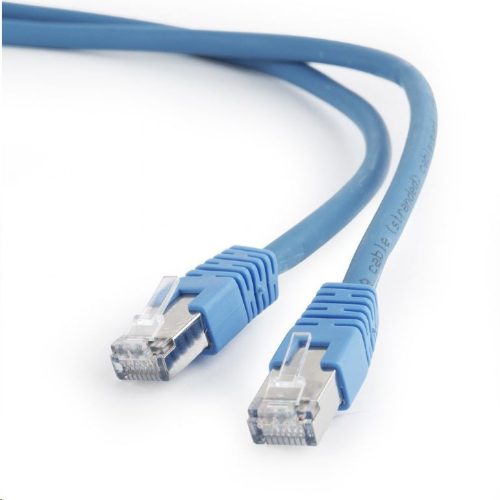  Gembird FTP CAT6A patch kábel 1m kék (PP6A-LSZHCU-B-1M) 