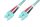  Digitus DK-2522-05/3 Fiber Optic Multimode patch kábel SC / SC OM3 5m türkiz 
