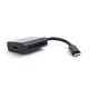  Gembird Cablexpert USB-C -> HDMI female adapter, fekete (A-CM-HDMIF-01) 