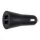 Belkin 4.8A / 24 Watt autós töltő 2 USB port  (kábel nélkül)  (F8M930btBLK) 