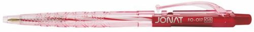  Flexoffice "Jonat" golyóstoll 0,25 mm piros  (FOGT017P / FO-017RED) 