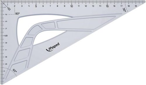  Maped "Geometric" háromszög vonalzó, 60°, 21cm (IMA242621) 