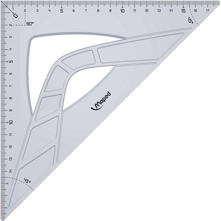  Maped "Geometric" háromszög vonalzó, 45°, 26cm (IMA242426) 