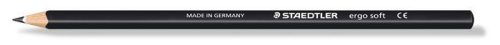  Staedtler "Ergo Soft" színes ceruza, háromszögletű, fekete (TS1579) 