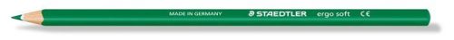  Staedtler "Ergo Soft" színes ceruza, háromszögletű, zöld (TS1575) 