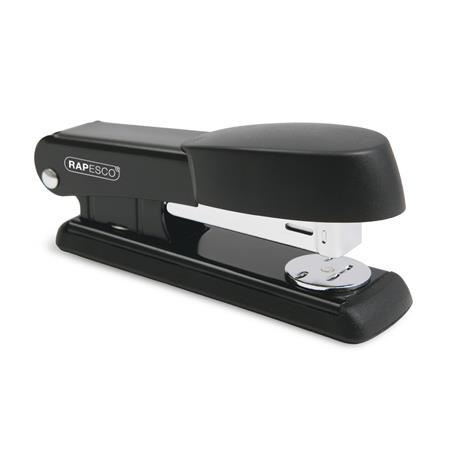  Rapesco "Bowfin Half-Strip" tűzőgép fekete  (IRR53500B2 / R53500B2) 