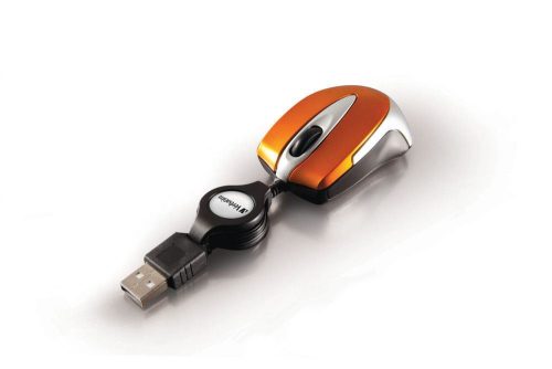  Verbatim Go Mini optikai egér Volcanic Orange (49023) 