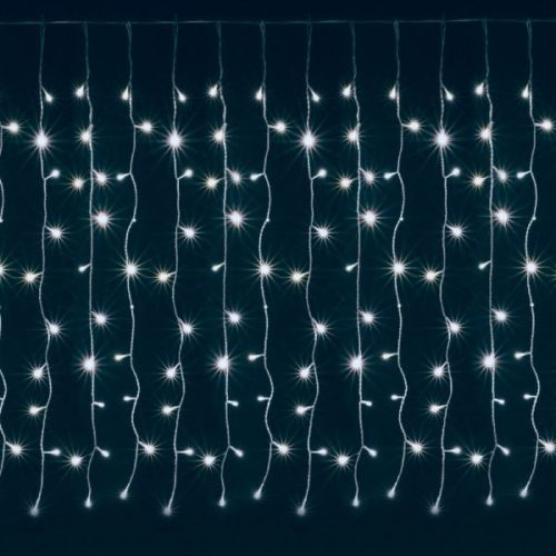 Somogyi KAF 210LC LED-es jégcsap Fényfüggöny IP44 2x1m hideg fehér 