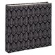  Hama Jumbo album Fleur 30X30/100 fekete, fehér lapokkal  (2219) 
