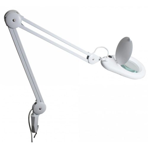  Somogyi LED-es Nagyítós asztali lámpa fehér (NKLL 05) 