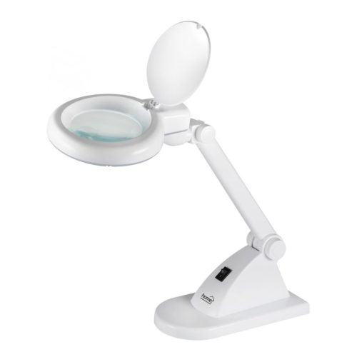  Somogyi LED-es Nagyítós asztali lámpa fehér (NKLL 06) 