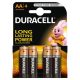  Duracell Basic DL Alkáli Ceruzaelem AA 4db (MN1500B4) 