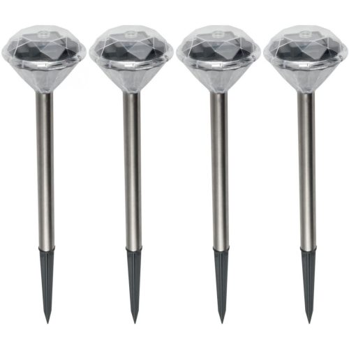  Somogyi LED-es Napelemes kerti lámpa szett 4db  (MX 802/4) 
