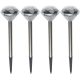  Somogyi LED-es Napelemes kerti lámpa szett 4db  (MX 802/4) 
