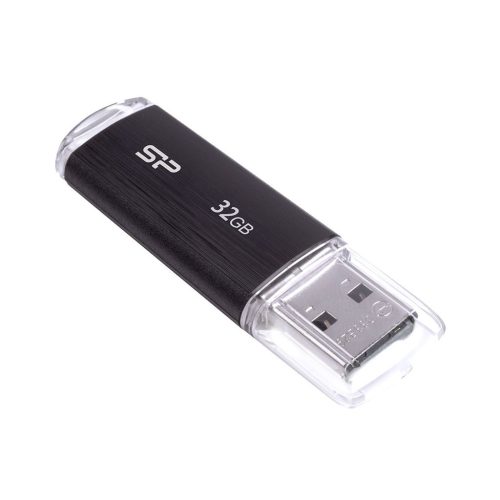  Pen Drive 32GB Silicon Power Ultima U02 fekete USB 2.0 (SP032GBUF2U02V1K) 