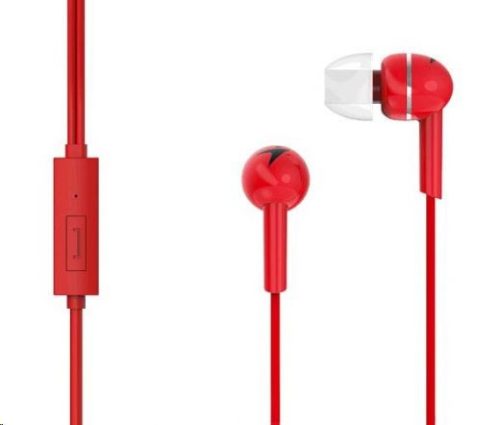  Genius HS-M320 mikrofonos fülhallgató piros (31710005415) 