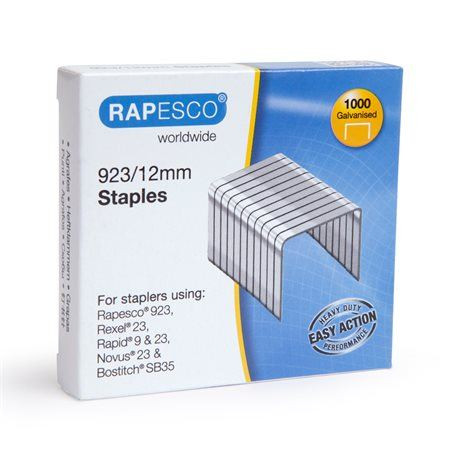  Rapesco 923/12 erős tűzőkapocs  (IRS1238 / 1238) 