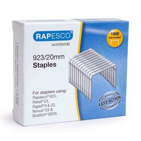  Rapesco 923/20 erős tűzőkapocs  (IRS1241 / 1241) 