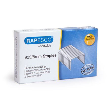  Rapesco 923/8 erős tűzőkapocs  (IRS1236 / 1236) 