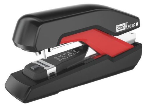  Rapid "Supreme OmniPress S030c" tűzőgép fekete-piros  (E5000550 / 5000550) 