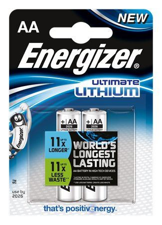  Energizer Ultimate Lithium AA ceruzaelem (2db/csomag)  (639154) 
