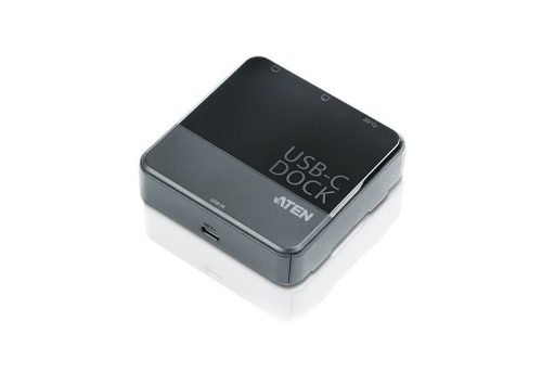  ATEN UH3233 USB-C Dual-HDMI Mini Dock notebook dokkoló (UH3233-AT) 