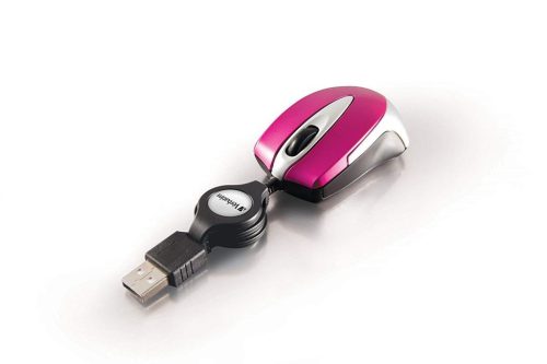  Verbatim Go Mini optikai egér pink (49021) 