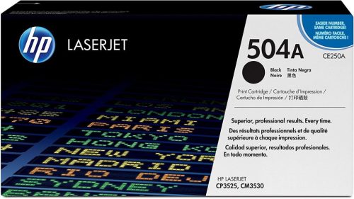  HP CE250A fekete toner (504A) 