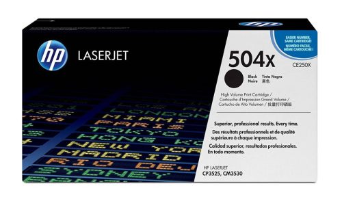 HP CE250X fekete toner (504X) 