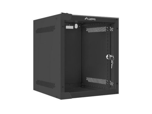  Lanberg 6U 10" fali rack szekrény 280x310mm fekete (WF10-2306-10B) 