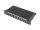  Lanberg Patch panel CAT5e 12 PORT árnyékolt 1U 10" fekete (PPF5-9012-B) 