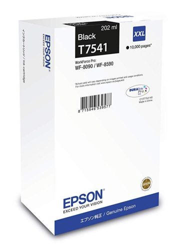 Epson WF-8090 / WF-8590 tintapatron XXL fekete  (C13T754140) 